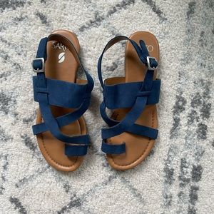 Sarto Gia Suede Sandals